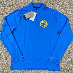 Nike Run Energy Men’s Dri-FIT Quarter-Zip Running Top Blue FV9608-435, Size M